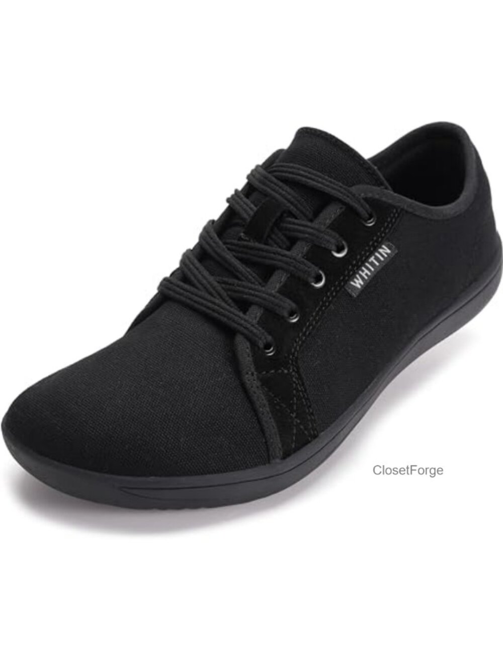 Women's Canvas Barefoot Shoes Wide Toe Box Zero Drop Sneakers